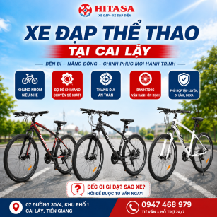 Cửa Hàng Xe Đạp Thể Thao Tại Cai Lậy – Nhiều Mẫu Đẹp, Dễ Chọn