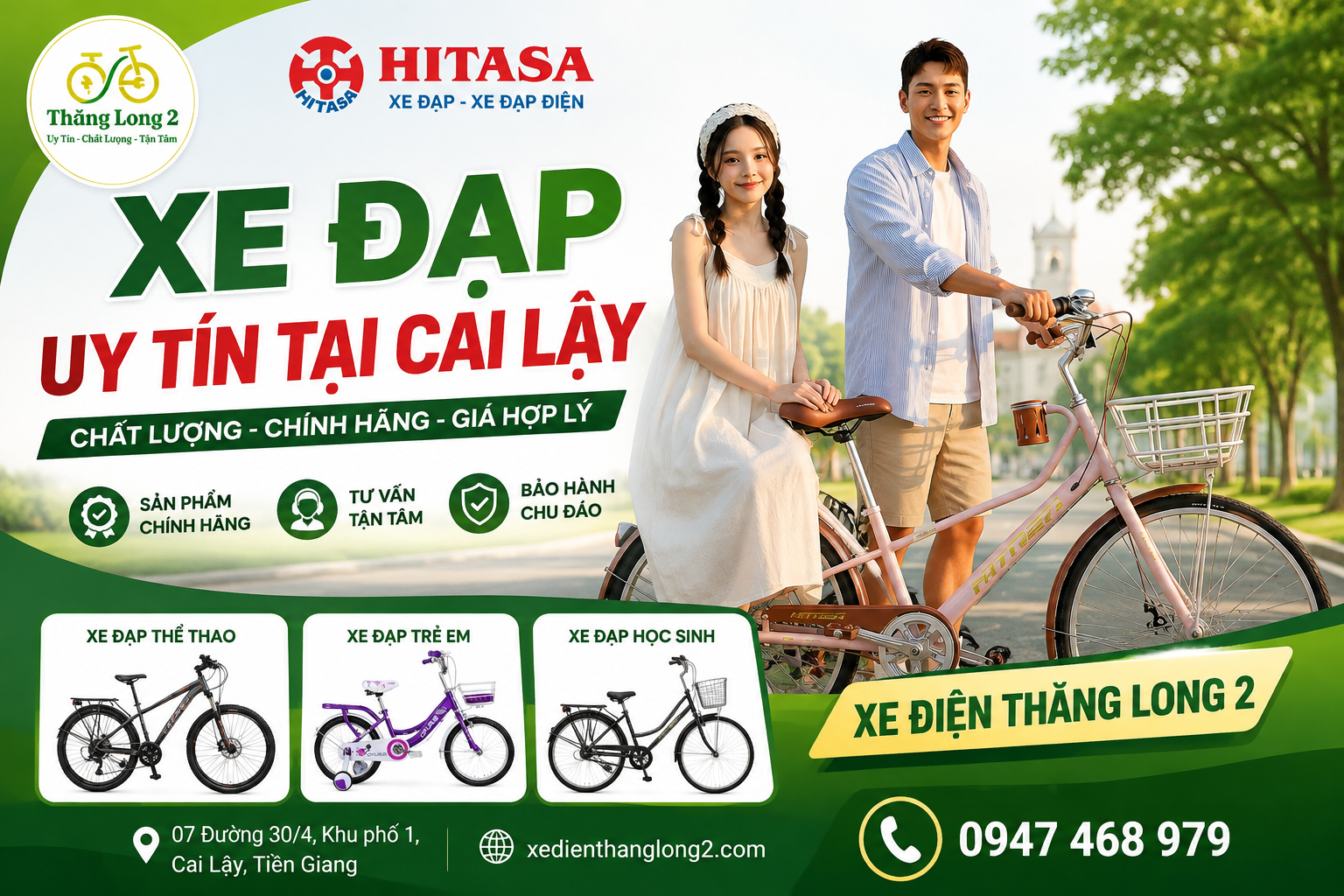 xe dap uy tin tai cai lay